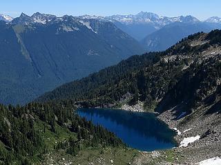 Rivord Lake from above