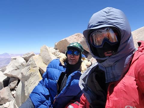 Greg And I On The Summit
