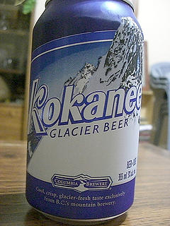 Have an interest in Canadian beer? join my Flickr group!: <a href="http://www.flickr.com/groups/beerbiere/" target="_blank">www.flickr.com/groups/beerbiere/</a> 355ML can of Columbia Brewery's Kokanee beer