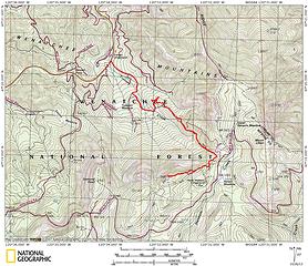 Tronsonhead via Tronsen Meadows - Lillian Ridge Trails