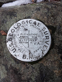 Mount Sawyer Survey Marker