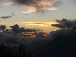 Sunset from Middle Ridge