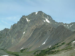 Mt. Deception from Fricaba Pass