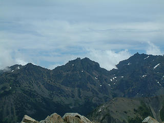 Cloudy Peak, Warrior, Constance from Fricaba Pass