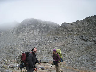 Getting ready for more talus traversing!