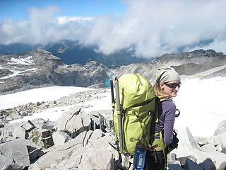 Tisha on Hinman ridge