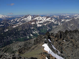 Looking from Maude toward Spider Meadow