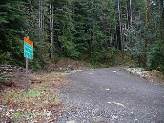 Private property at top of Bessemer, but nice tax paid, locked road. Your tax dollars at work...for someone. Sitka Spruce  to CCC WA 2/1/14