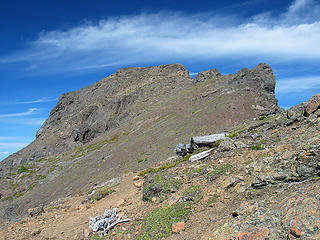 Approaching Crater Summit