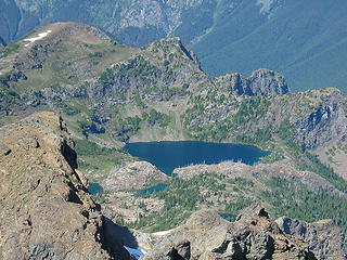 Jerry Lakes from Crater Mtn