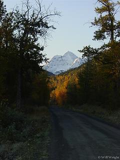 The road to my place in Knik River