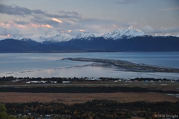 Homer Spit from Skyline Drive