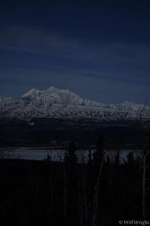 Eastern Alaska Range at night (3)
