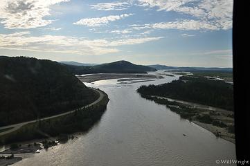 Tanana River from the air