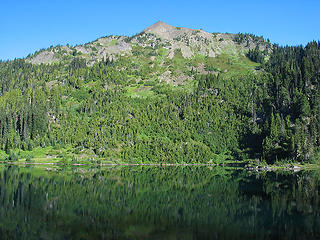 Upper Lena Lake and Mount Lena
