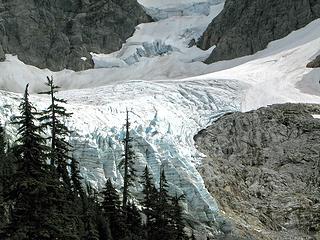 Mt Shuksan glaciers