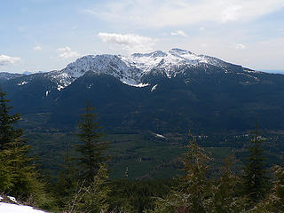 Mt. Pilchuck as seen from Green Mtn.4.18.06.