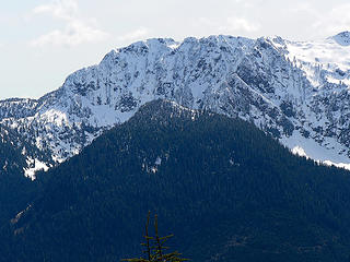 Eaglet Peak as seen from Green Mtn.4.18.06.