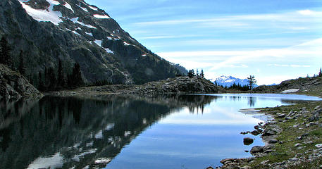 Lake Ann reflection