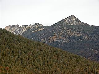 SE view of Mt. Bigelow and it's E ridge.
