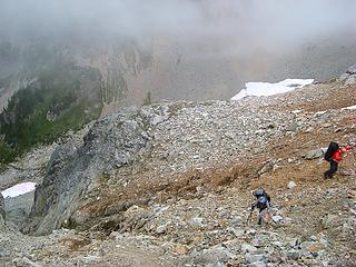 Top of the gully