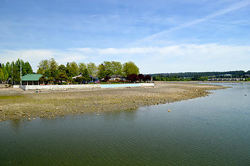 Low tide at Silverdale's Waterfront Park