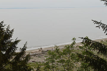 Beach from the trail