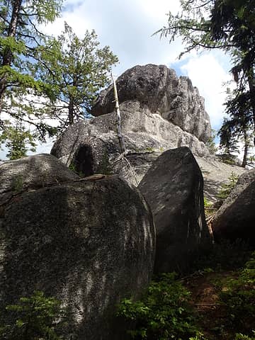 Kalispell Rock Summit Outcrop
