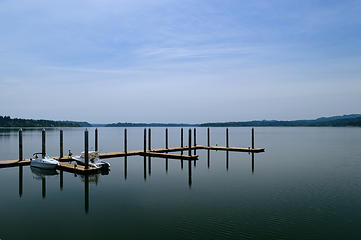 The docks at Silverdale?s Waterfront Park on Dyes Inlet.