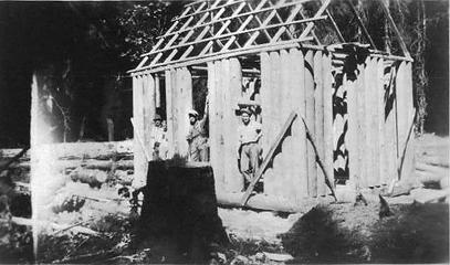 Shaube cabin 1923 courtesy Michael Lujan