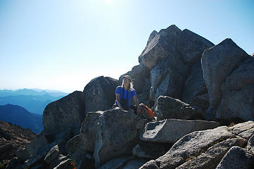 On top of Vesper Peak