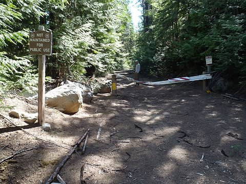 Diamond Peak Access Road