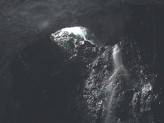 Ice Cave waterfall