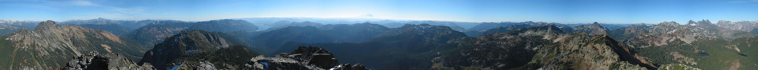 360 Panorama From Hibox Mtn