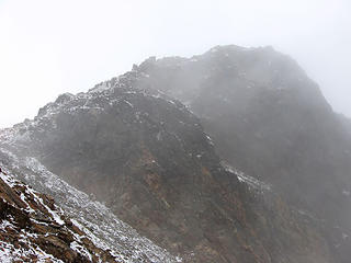 Foggy summit
