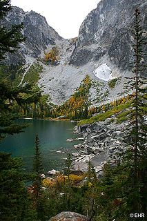 Aasguard Pass from Colchuck Lake, Alpine Lakes Wilderness, Washington