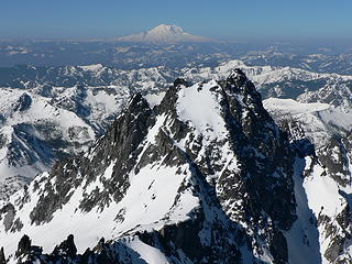 From the top of Colchuck Peak