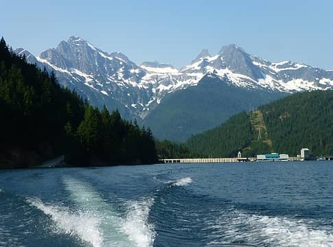 Ross Lake boat ride