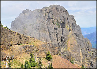 Fifes Peak, east summit