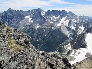 Copper, Fernow and others from the summit
