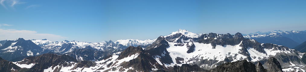 Views toward Glacier Pk
