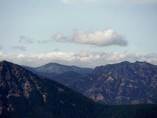 Goat Peak (L) and Fife Ridge (R)