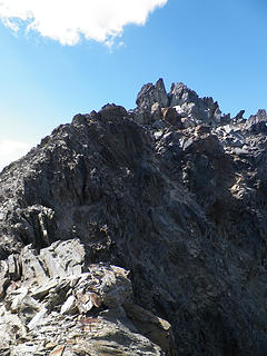 Route to the summit