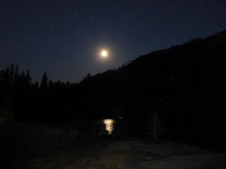 Full Moon above Fern Lake