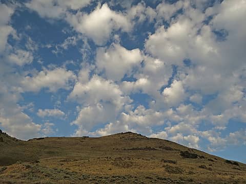Antelope Island clouds