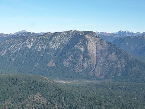 Davis peak across the valley