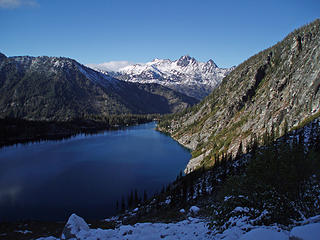 Lower Aasgard, Colchuck Lake, Cashmere Mountain in distance 10/5/07