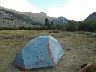 Silver Lk. campsite