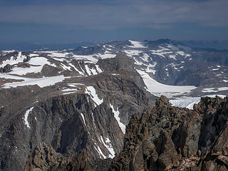 Gannett summit view to north