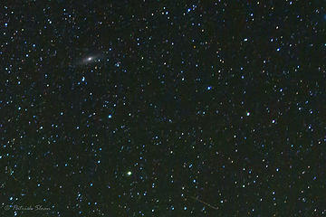 Closeup of the Andromeda Galaxy